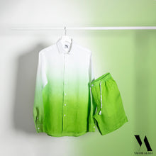 Charger l'image dans la galerie, Shaded Linen Set - Green