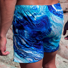 Charger l'image dans la galerie, Blue Waves Abstract Paint