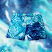Charger l'image dans la galerie, Blue Waves Abstract Paint