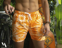 Charger l'image dans la galerie, Orange Tie-Dye Swimwear