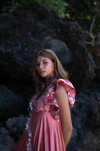 Look 2: Waves and Pink Beach