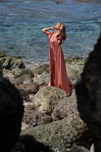 Look 2: Waves and Pink Beach