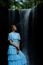 Load image into Gallery viewer, Look 10: Blue Waterfall
