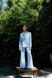 Look 12: Blue Corals and Sea Stars (Jacket)