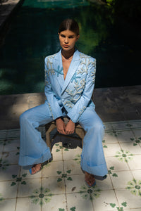 Look 12: Blue Corals and Sea Stars (Pant)