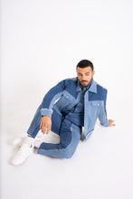 Load image into Gallery viewer, Classic Blue &amp; Blue Denim Set
